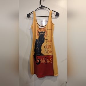 NWT size M Blackmilk Le Chat Noir dress